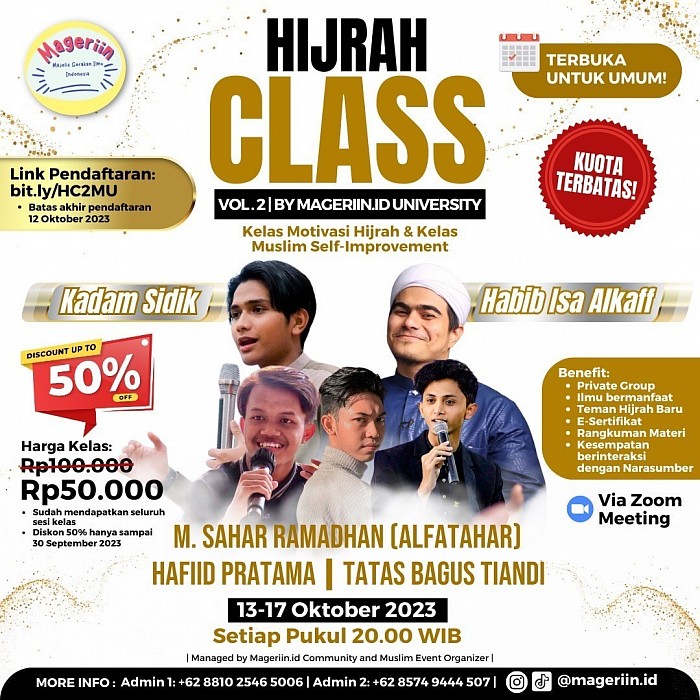 Hijrah Class Vol.2 Oktober 2023